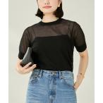 ニット セーター SHEER C/N ニット レディース