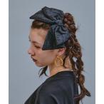 ヘアクリップ ヴィンテージサテンリボンバレッタ