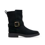 ショッピングスエード ブーツ Nella Mid / ネラミッド（ブラックスエード） レディース