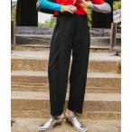パンツ FRONT TUCK SEMI TAPERED PT レディース