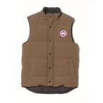 「CANADA GOOSE」 ダウンベスト SMALL オリーブ メンズ