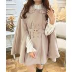 [apres jour] пончо X-LARGE розовый бежевый женский 