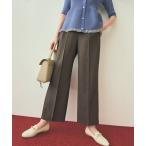 パンツ ウーステッドエステル ワイドパンツ レディース