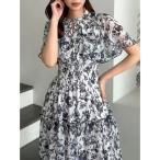 ワンピース 「WEB限定追加」Watercolorflowerワンピース