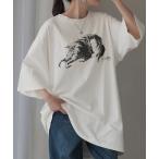 tシャツ 接触冷感 猫プリントTシャツ レディース