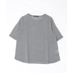 ブラウス シャツ さらっと快適!Tシャツ見えブラウス レディース