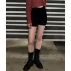 パンツ 「25quee」フェザーショートパンツ/587782 レディース