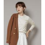 tシャツ Anti Soaked(Ｒ) 汗染み防止リブロンＴ レディース