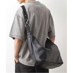 ショルダーバッグ フックバックルビッグショルダーバッグ メンズ