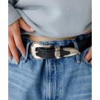 ベルト 「TORY LEATHER / トリーレザー」””3091”” 3-PIECE SILVER BUCKLE BELTS / ウエスタンベルト