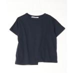 [RAY CASSIN] короткий рукав футболка [favori сотрудничество ] FREE темно-синий женский 