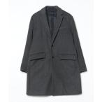 [NANO universe] Пальто Честерфилд M серый мужской 