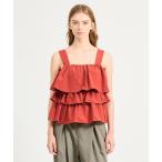 ショッピングティアード ブラウス シャツ ESTNATION / タイプライター ティアード キャミブラウス レディース