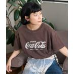 tシャツ Coca-Cola Logo T-shirt/コカ・コーラ ロゴTシャツ レディース