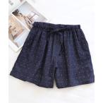 パンツ レディース綿 ルームハーフパンツ レディース