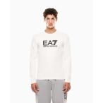tシャツ 「エンポリオ アルマーニ EA7」Visibility 長袖Tシャツ コットン ストレッチジャージー メンズ