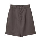 パンツ ワンタックハーフパンツ レディース