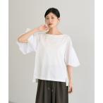 tシャツ シアースリーブカットソー レディース