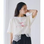 tシャツ アソートカラーロゴTシャツ レディース