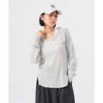 tシャツ フラワー サーマル パーカー レディース