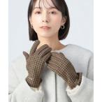 手袋 刺繍ポイントグローブ レディース