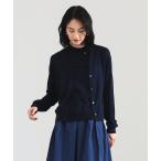 ショッピングONE カーディガン 「1/15再値下げ」シルク クルーネック カーディガン レディース