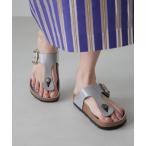 ショッピングビルケン サンダル 「BIRKENSTOCK/ビルケンシュトック」GIZEH（GRAY） レディース