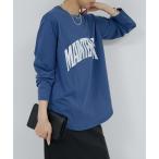 tシャツ ラウンドロゴT レディース