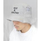 帽子 ハット MOOMIN(ムーミン) × H Tokyo バケットハット型 パイルサウナハット(スティンキー・ニョロニョロ・スナフキン) メンズ レ