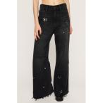 ショッピングPT ジーンズ デニム デニムパンツ STUDS SEAM DESIGN FLARE PT-E スタッズ シームデザイン フレアパンツ イー 秋服 レディー
