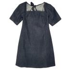 ワンピース denim mini one-piece