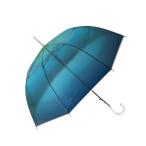 ショッピング傘 レディース 傘 グラデーションビニール傘 60cm レディース メンズ