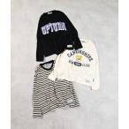 ショッピング子供服 tシャツ 「LSP WOW!」３Pセット/アソートロングスリーブＴee ロンT キッズ 子供服 男の子 女の子