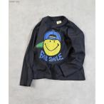tシャツ 「HARVEY BALL」別注SMILEY FACE プリントロンTee キッズ 子供服 男の子 女の子