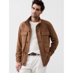 コート ジャケット BANANA REPUBLIC FACTORY STORE ヴィーガンスエード フィールドジャケット メンズ