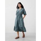 ワンピース BANANA REPUBLIC FACTORY STORE　　ティアードマキシワンピース