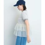 tシャツ ORGANDY ボーダー Tシャツ レディース