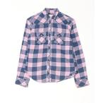 「Hollister」 チェック柄長袖シャツ X-SMALL ピンク レディース