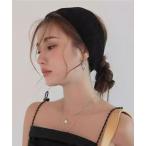 ヘアバンド 顔まわりすっきり＆韓国っぽリブヘアバンド