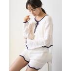 ショッピングショートパンツ パジャマ ルームウェア クロシェショートパンツ レディース