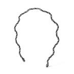 カチューシャ SCHO / Ariel Wave Tweed hairband カチューシャ