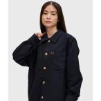 ショッピングフレッドペリー シャツ Brushed Twill Overshirt／コットンツイルオーバーシャツ メンズ レディース