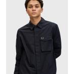 ショッピングフレッドペリー シャツ Poplin Overshirt／コットンポプリンオーバーシャツ メンズ レディース