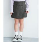 ショッピングKIDS パンツ 「KIDS/キッズ」アシンメトリーラップスカパン キッズ 子供服 女の子