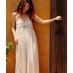 ワンピース (HLAADA for ROSE BUD)EMBROIDERY SLIP DRESS