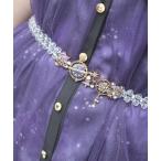 ベルト 星巡りの天球儀ゴムベルト レディース