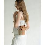 かごバッグ カゴバッグ POMTATA ポンタタ ポケット付きかごバッグ