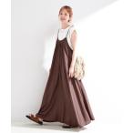 ワンピース 手洗い可 / レーヨンポプリンキャミワンピース