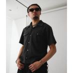 シャツ Studs Design Stripe Open-Colour Shirt / スタッズデザインストライプオープンカラーシャツ メンズ レディ