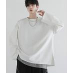 tシャツ コットンポンチロングTシャツ メンズ レディース